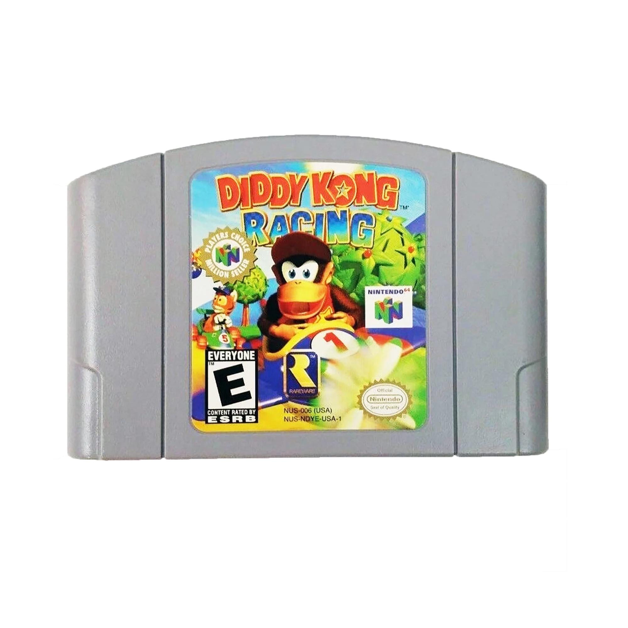 Diddy Kong Racing 64 Nintendo N64 Video Game – Tested Working 90s