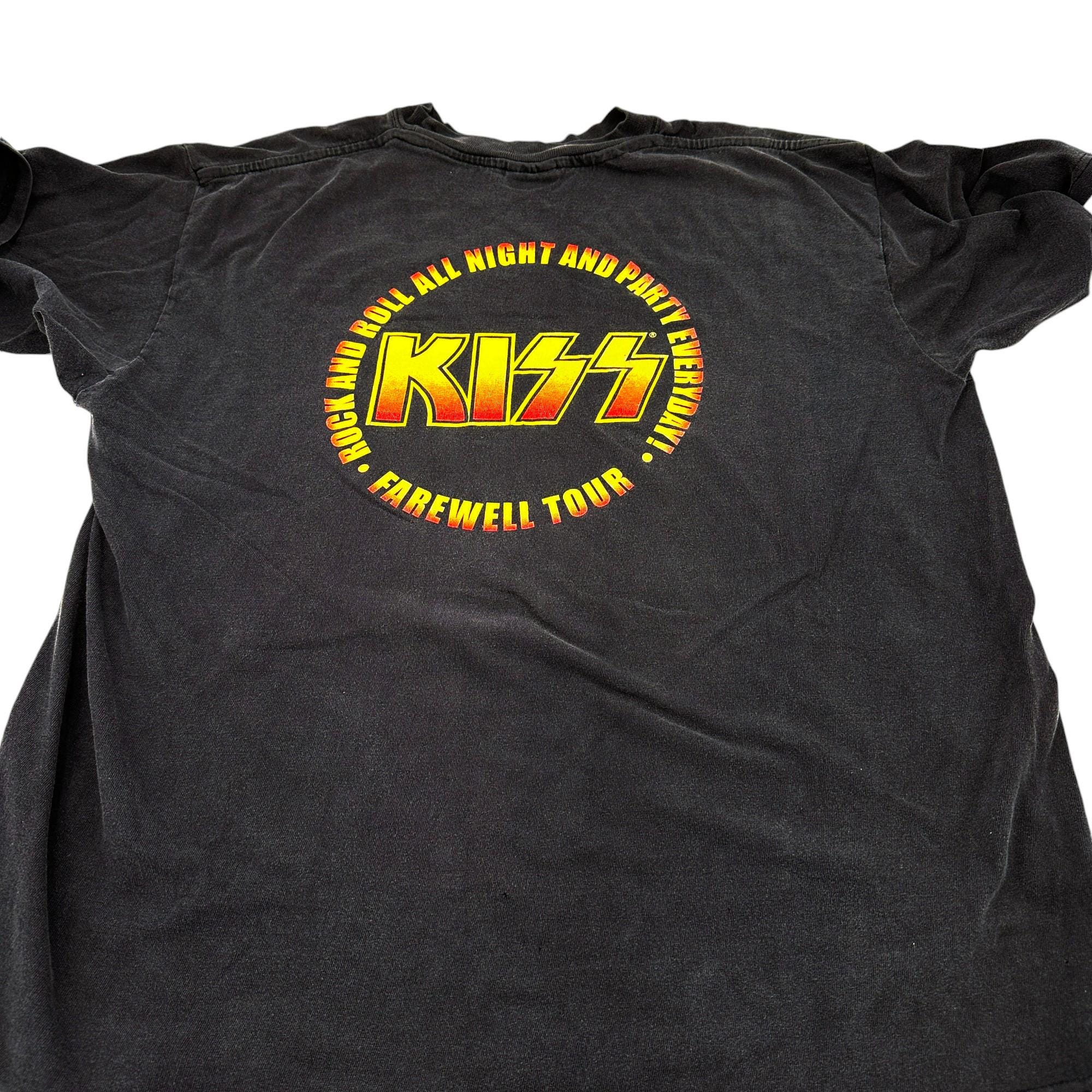 Vintage KISS the Farewell Tour 1973-2000 Authentic 2000s Y2k