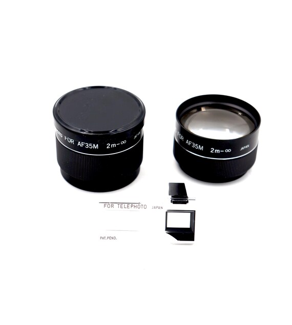 Vintage Dejur Auxiliary Lens Set for Canon Sure Shot AF35M II