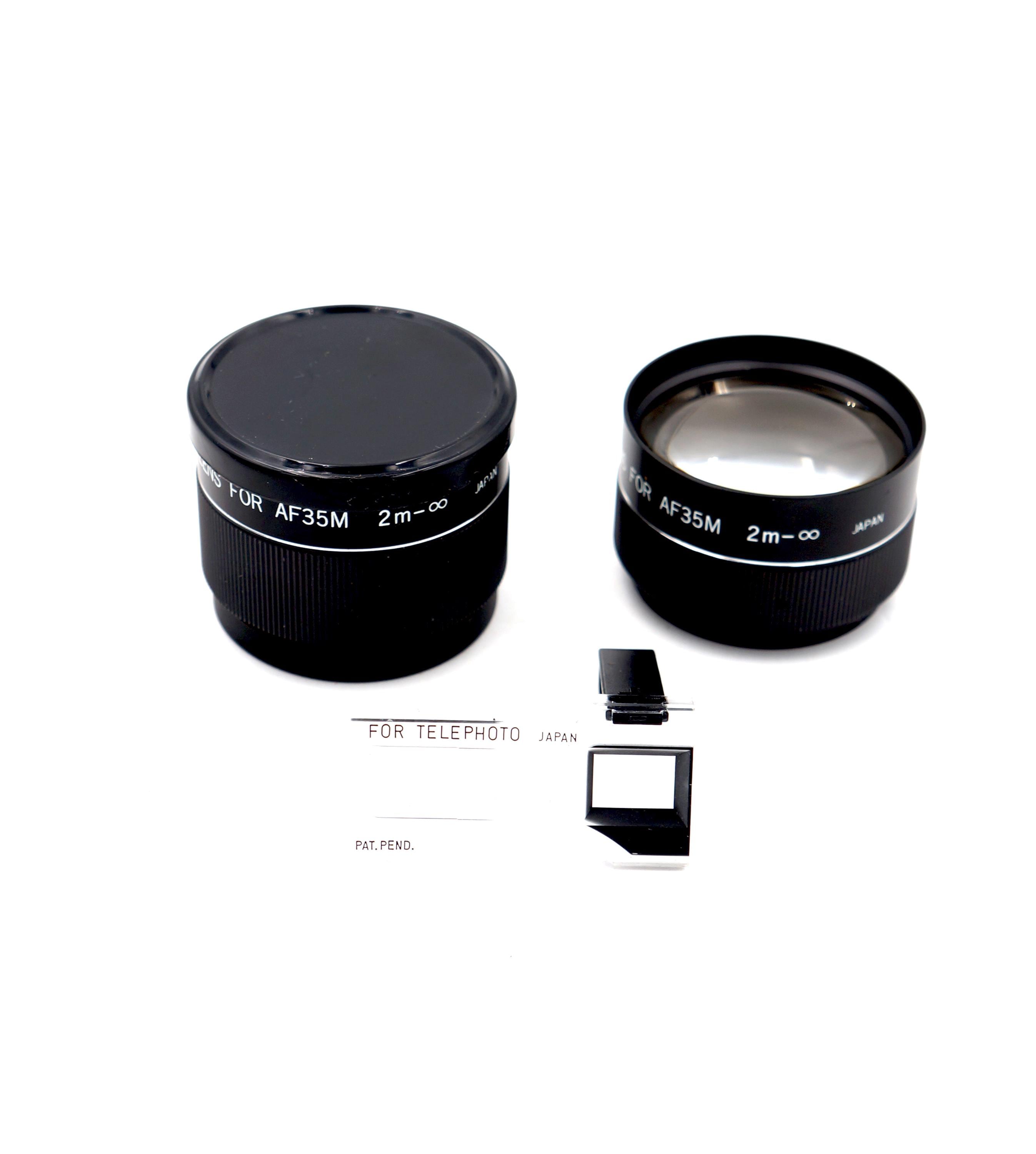 Vintage Dejur Auxiliary Lens Set for Canon Sure Shot AF35M II