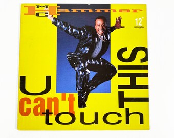 Vintage MC Hammer Please Hammer U Cant Touch This Album Vinyl