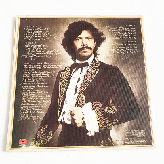 Vintage 1978 Chick Corea My Spanish Heart Album Vinyl LP Record