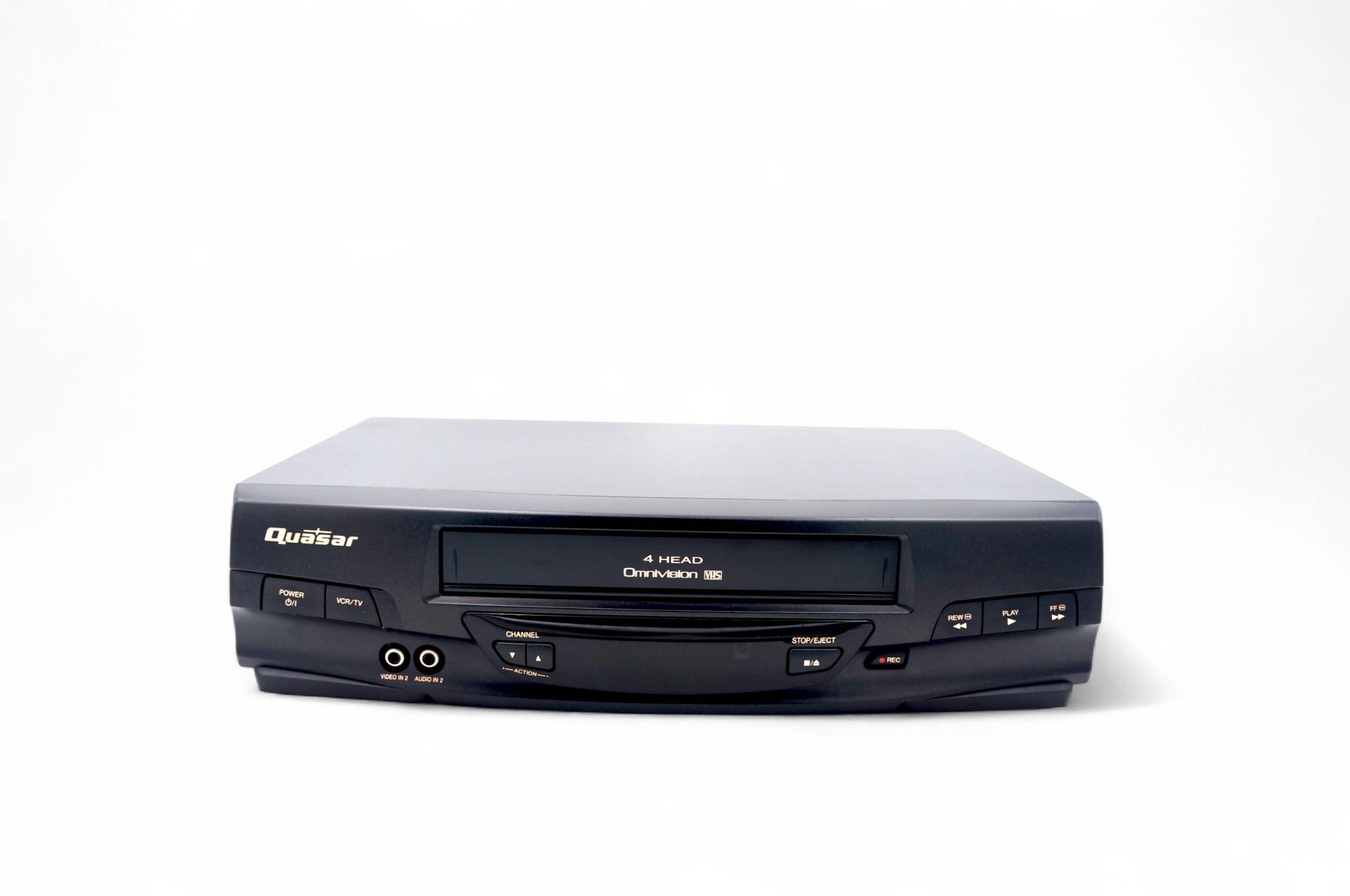 Vintage Quasar VHQ-40M Omnivision 4-head VCR VHS Tape Player Video