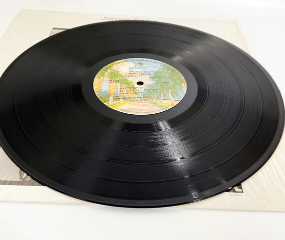 Vintage James Taylor Walking Man Record Vinyl LP 12