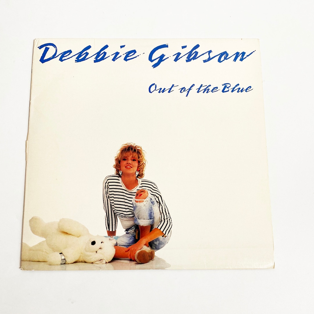 Vintage Debbie Gibson Out of the Blue LP Record Album Vinyl 1987