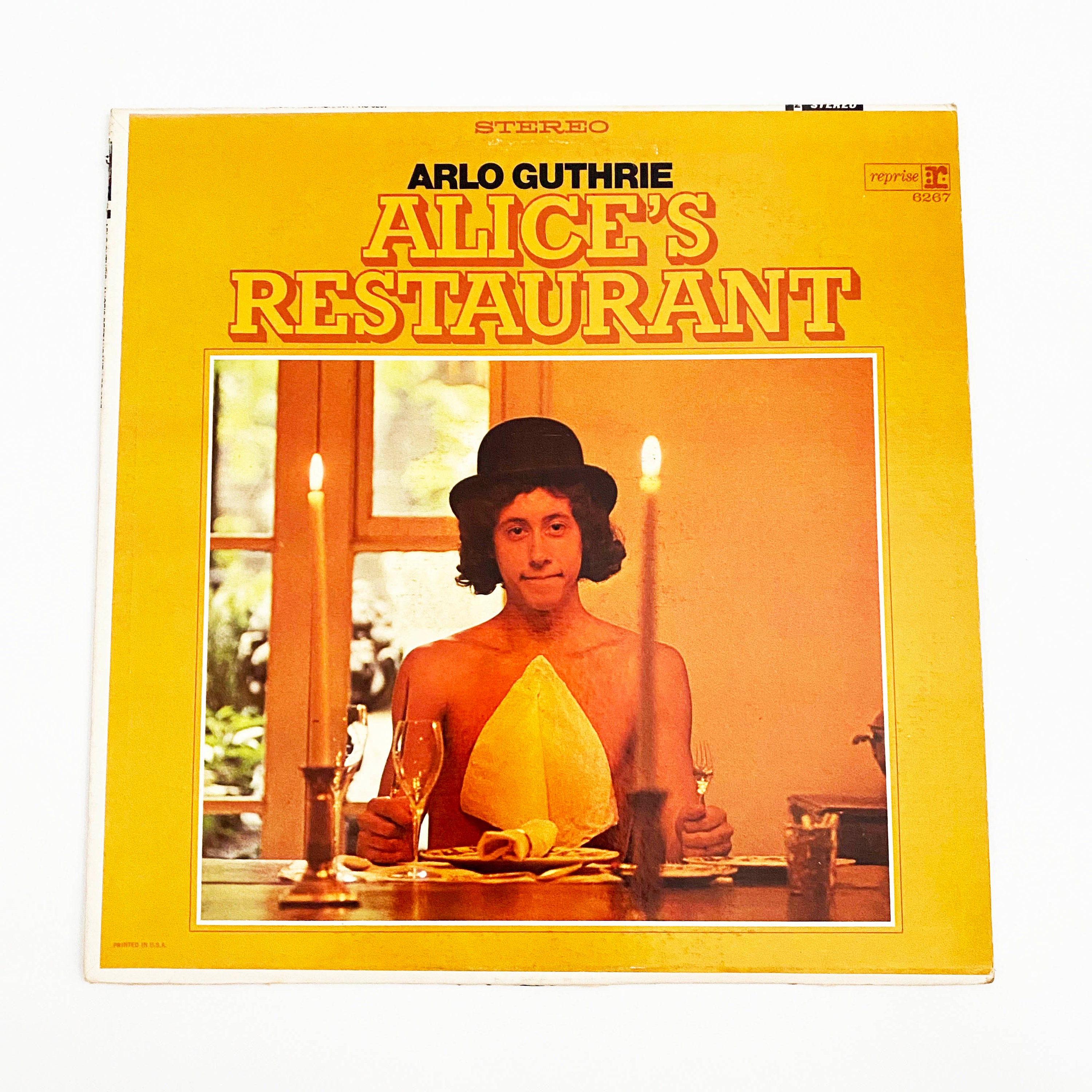 Vintage Original Arlo Guthrie Alices Restaurant Vinyl Record LP