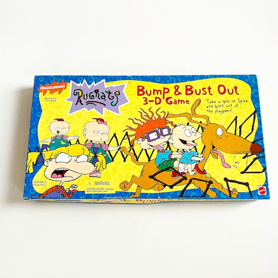 Vintage 1997 Nickelodeon Rugrats Bump Bust Out 3 D Board Etsy