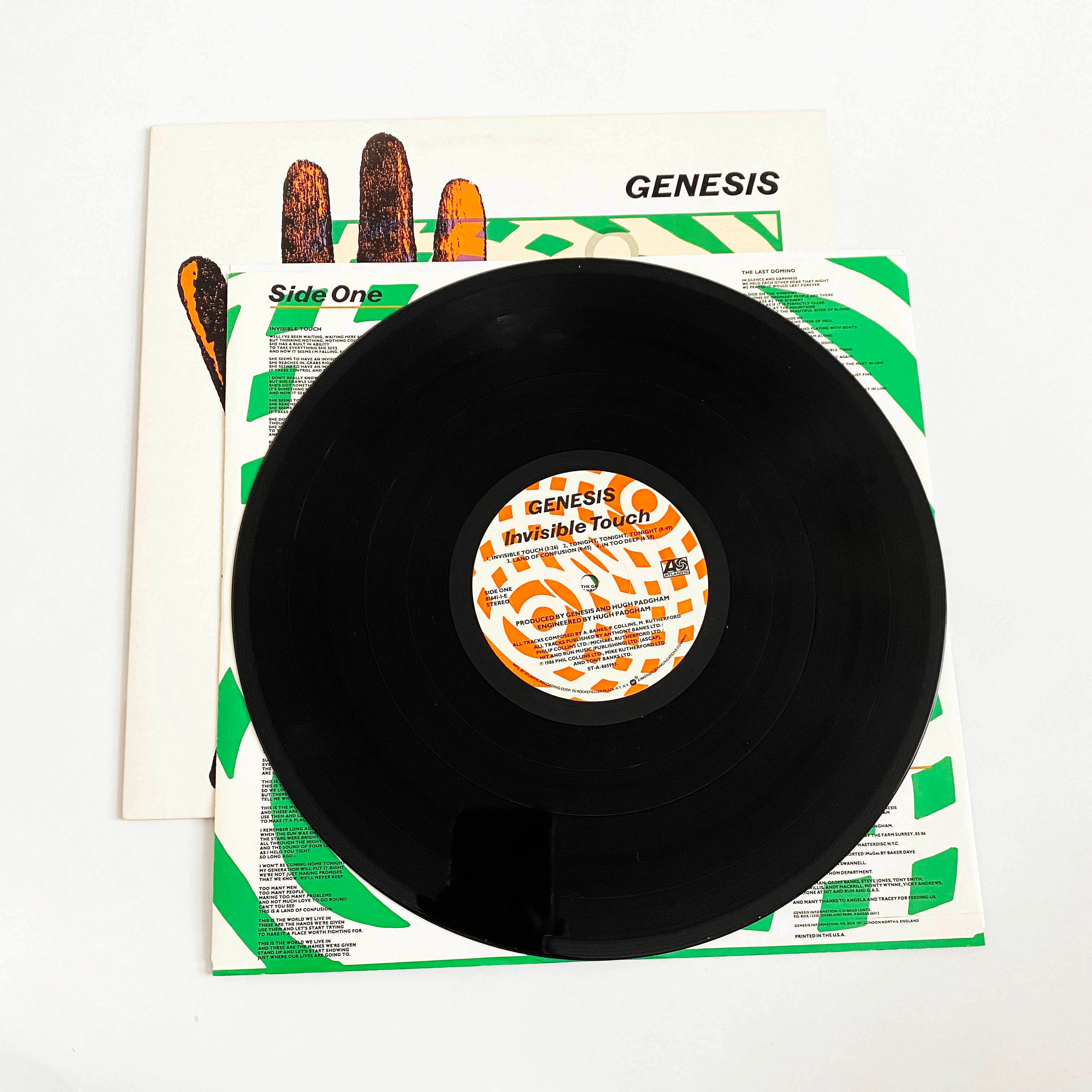 GENESIS Invisible Touch 12㌅レコード Genesis Invisible Touch - VG/EX Japanese Vinyl LP