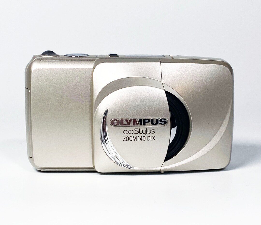 OLYMPUS μ 140 DELUXE Vintage Olympus Stylus 140 Deluxe DLX Zoom 35mm Point and