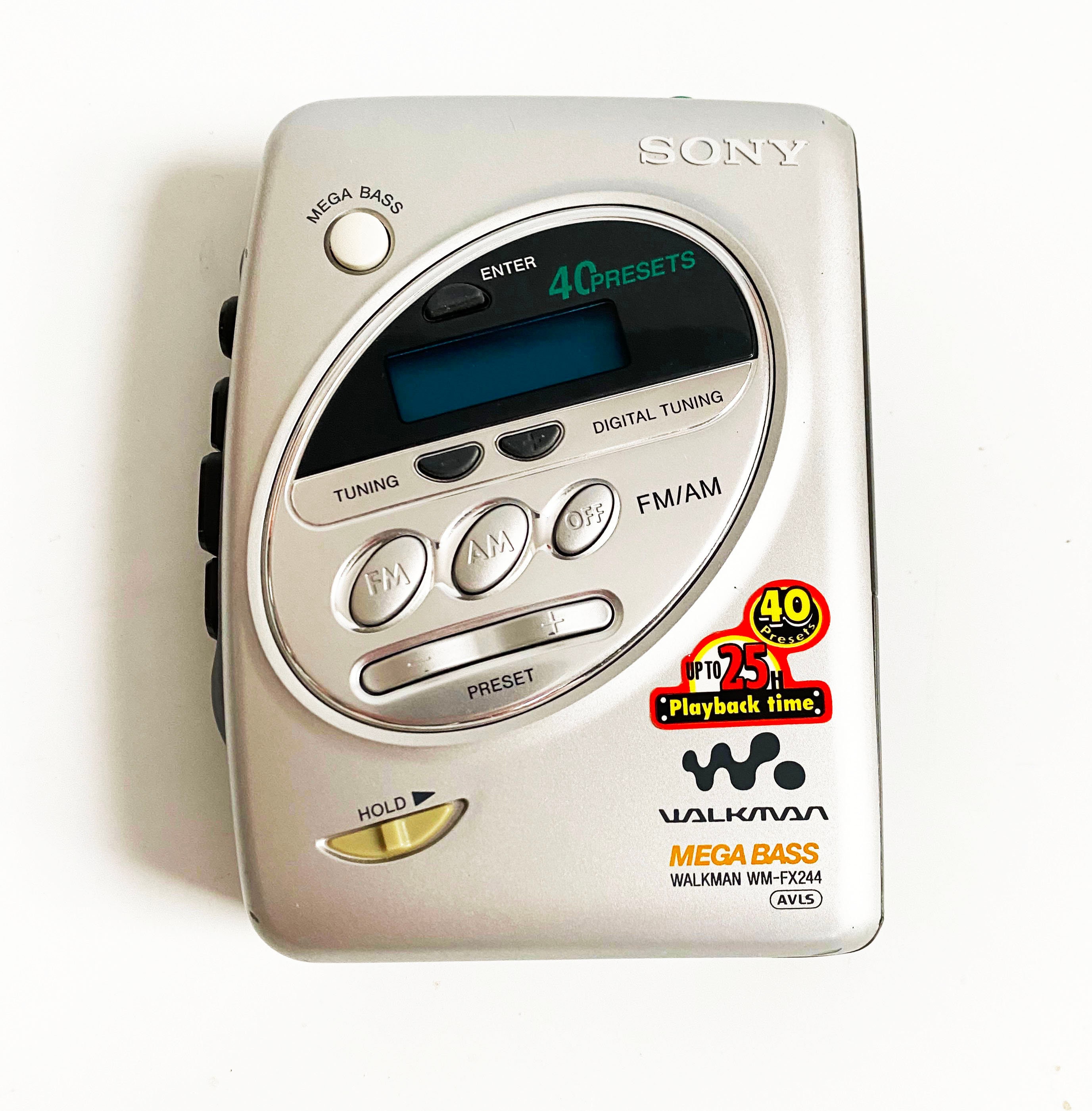 SONY CASSETTE WALKMAN Fonctionne Parfaitement WM-EX610 Nouvelle