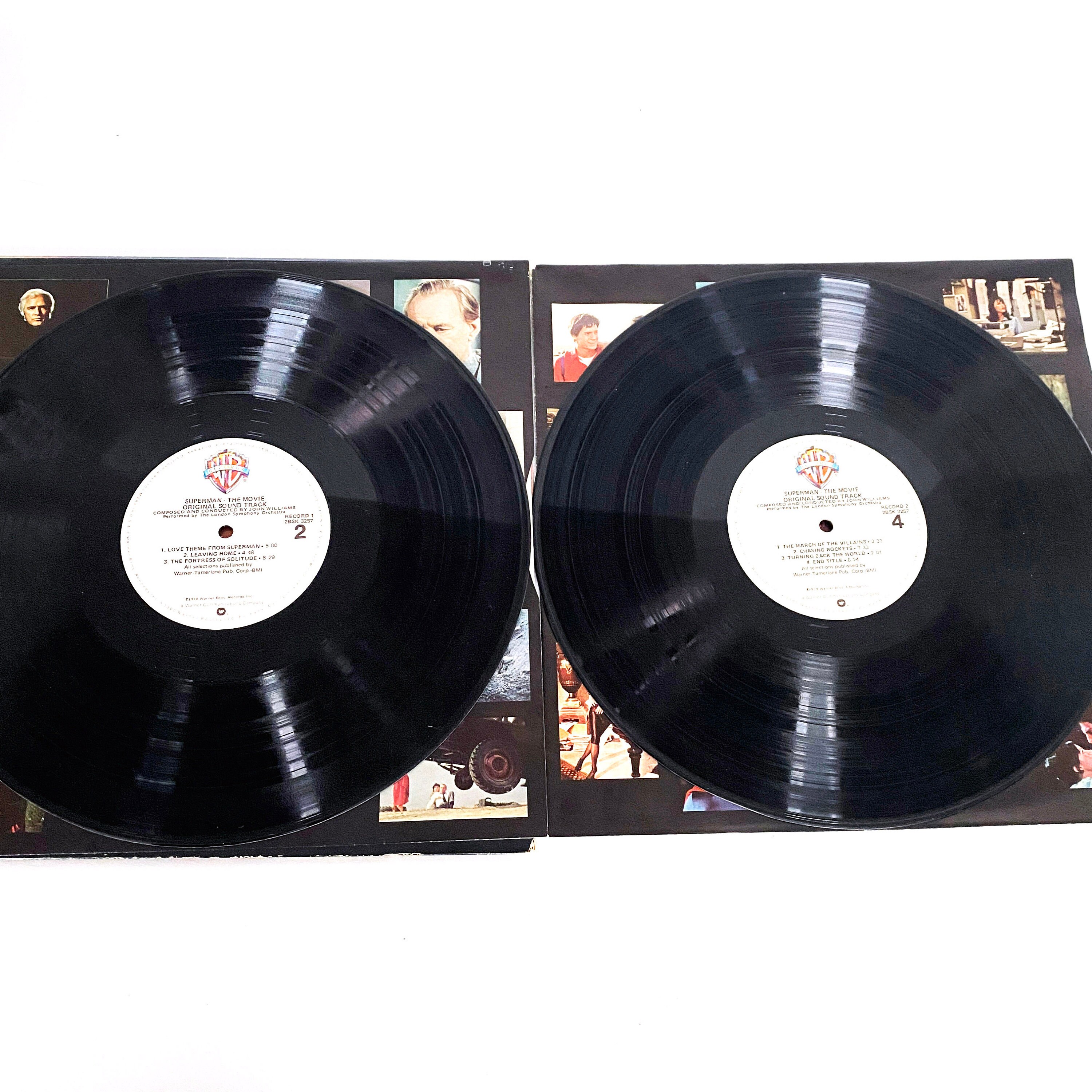 Vintage Original Superman The Movie Motion Picture Soundtrack 