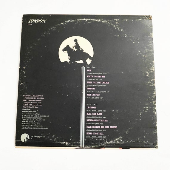 Vintage the Best of ZZ Top LP Album Record Vinyl LP 12