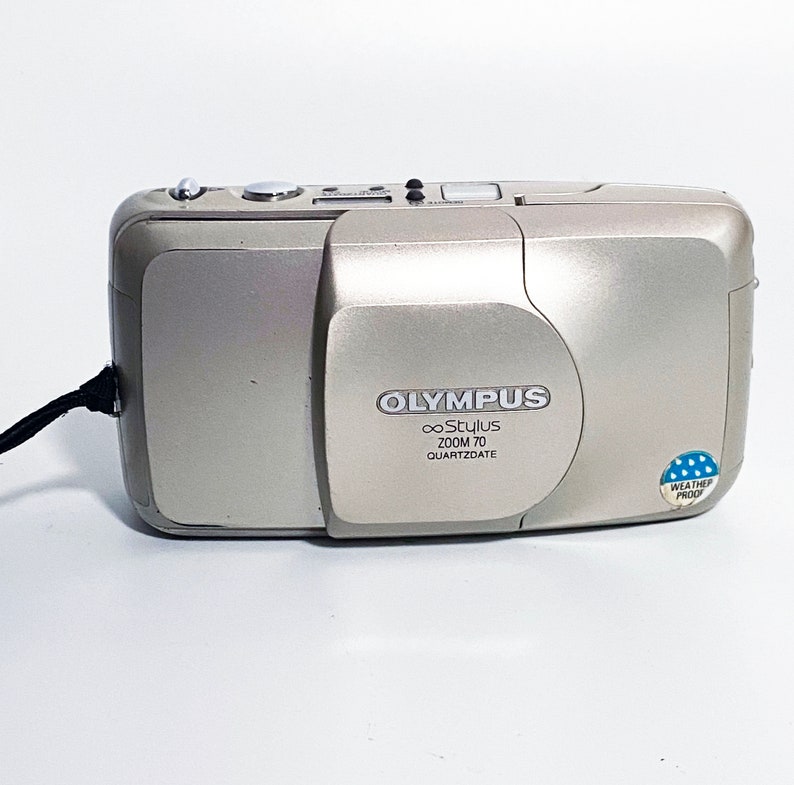 Vintage Olympus Stylus 70 Zoom 35mm Point Shoot Film Camera Etsy