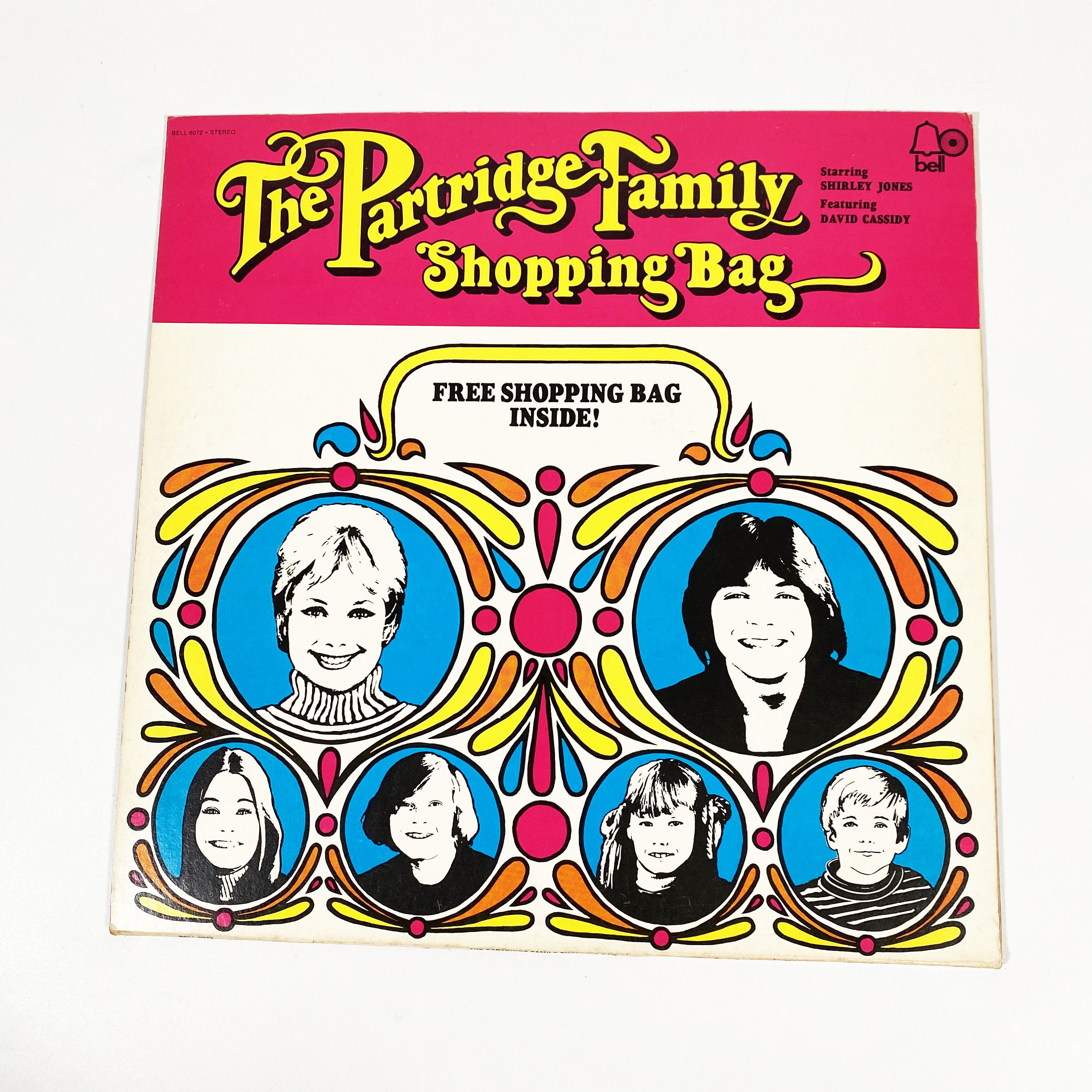 Vintage the Partridge Family Shopping Bag Album TV Show LP Record