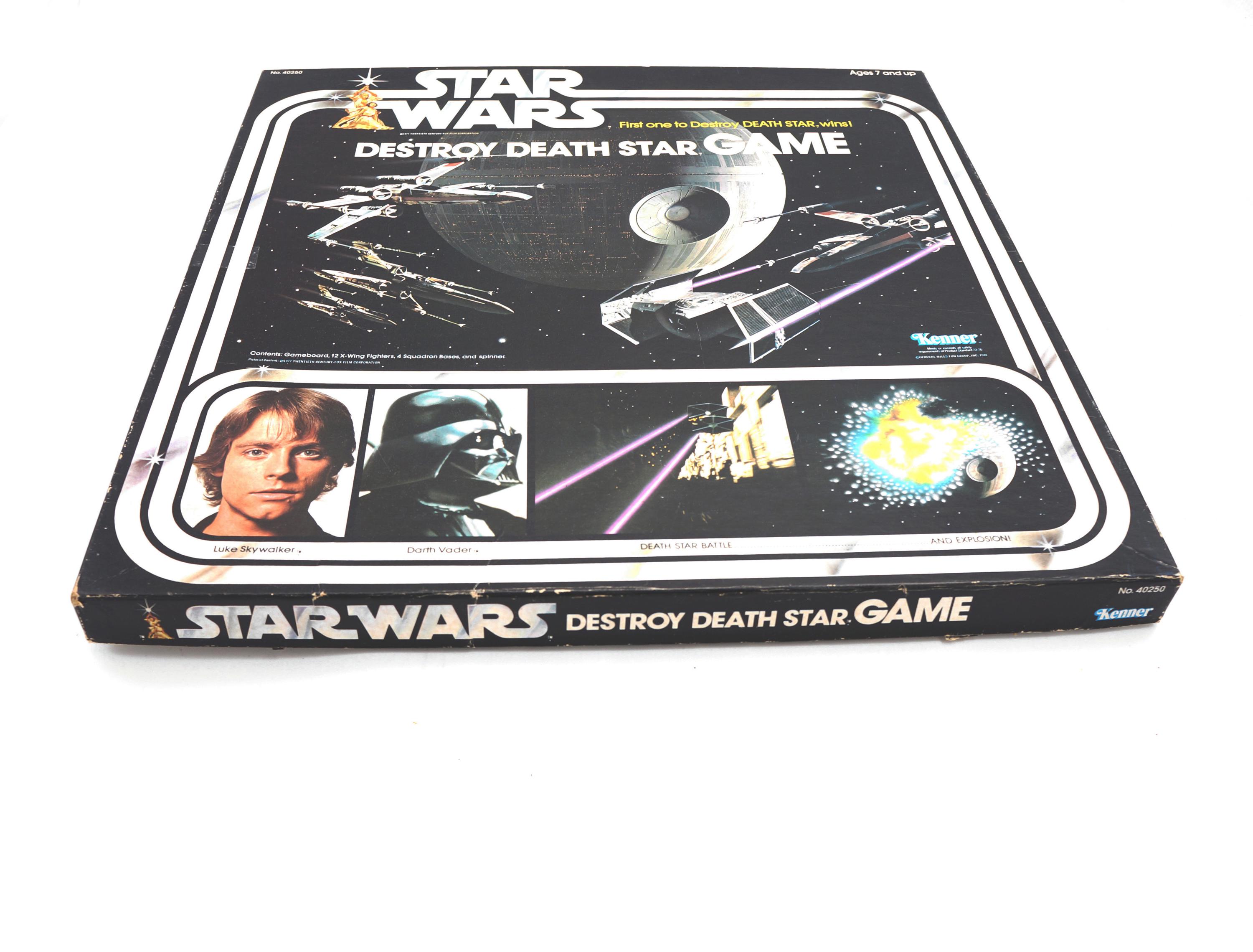 Vintage 1977 Kenner Star Wars Destroy Death Star Board Game 100