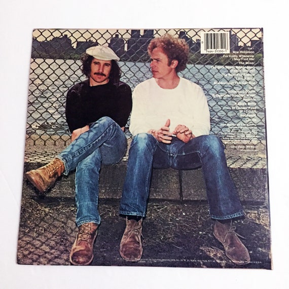 Vintage Original Simon Garfunkel Greatest Hits Paul Simon LP With