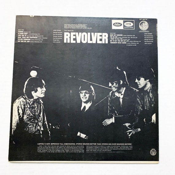 Vintage the Beatles Revolver LP, 1966 Original Vinyl Album - Etsy