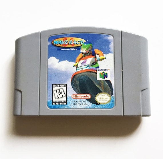 Vintage Wave Race 64 Nintendo 64 Tested Excellent Very Clean N64