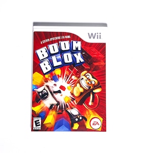 Nintendo Wii Boom Blox Video Game Complete with Manual and Case Tested Works Video Games Gamer