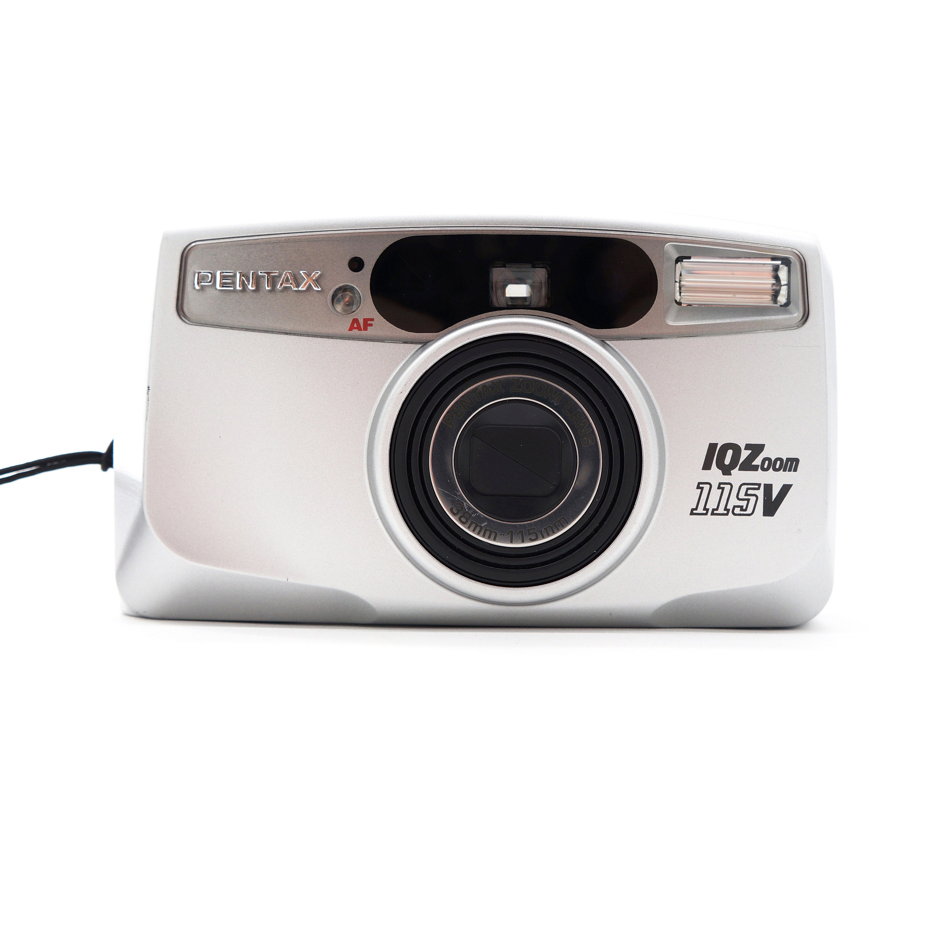 Vintage Pentax IQ Zoom 115V Camera 35mm Film Point and Shoot 38mm