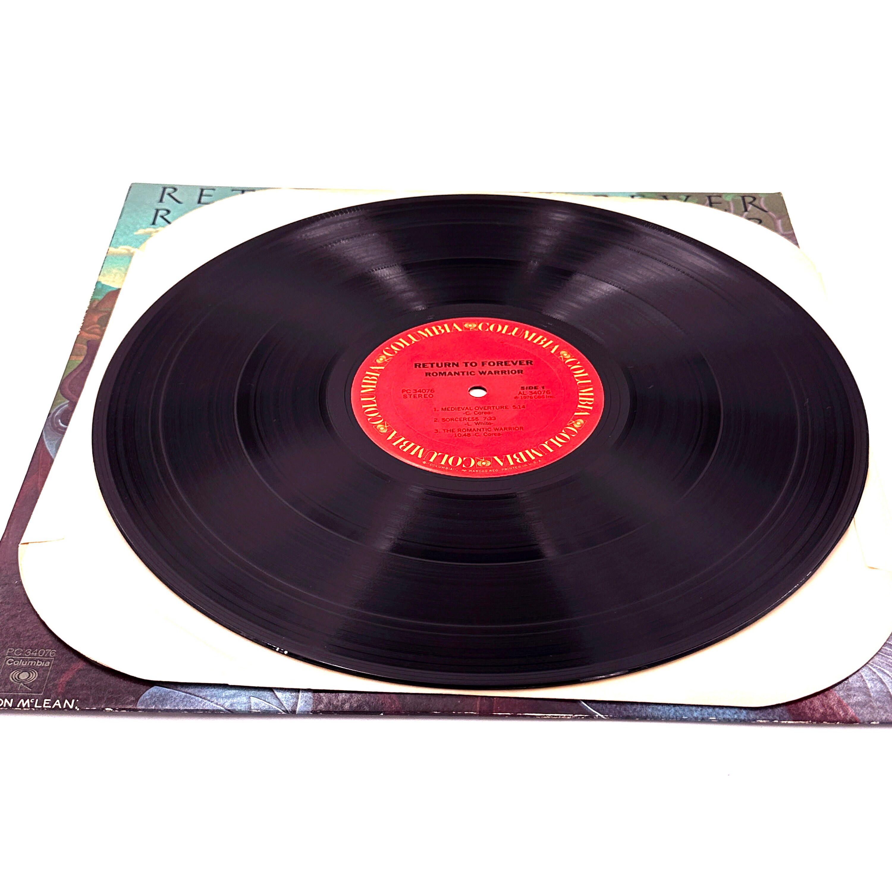 Vintage 1976 Return to Forever Romantic Warrior Vinyl LP Album