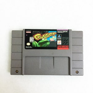 Vintage SNES Frogger Super Nintendo Video Game Tested Excellent Very Clean SNES Nickelodeon Complete