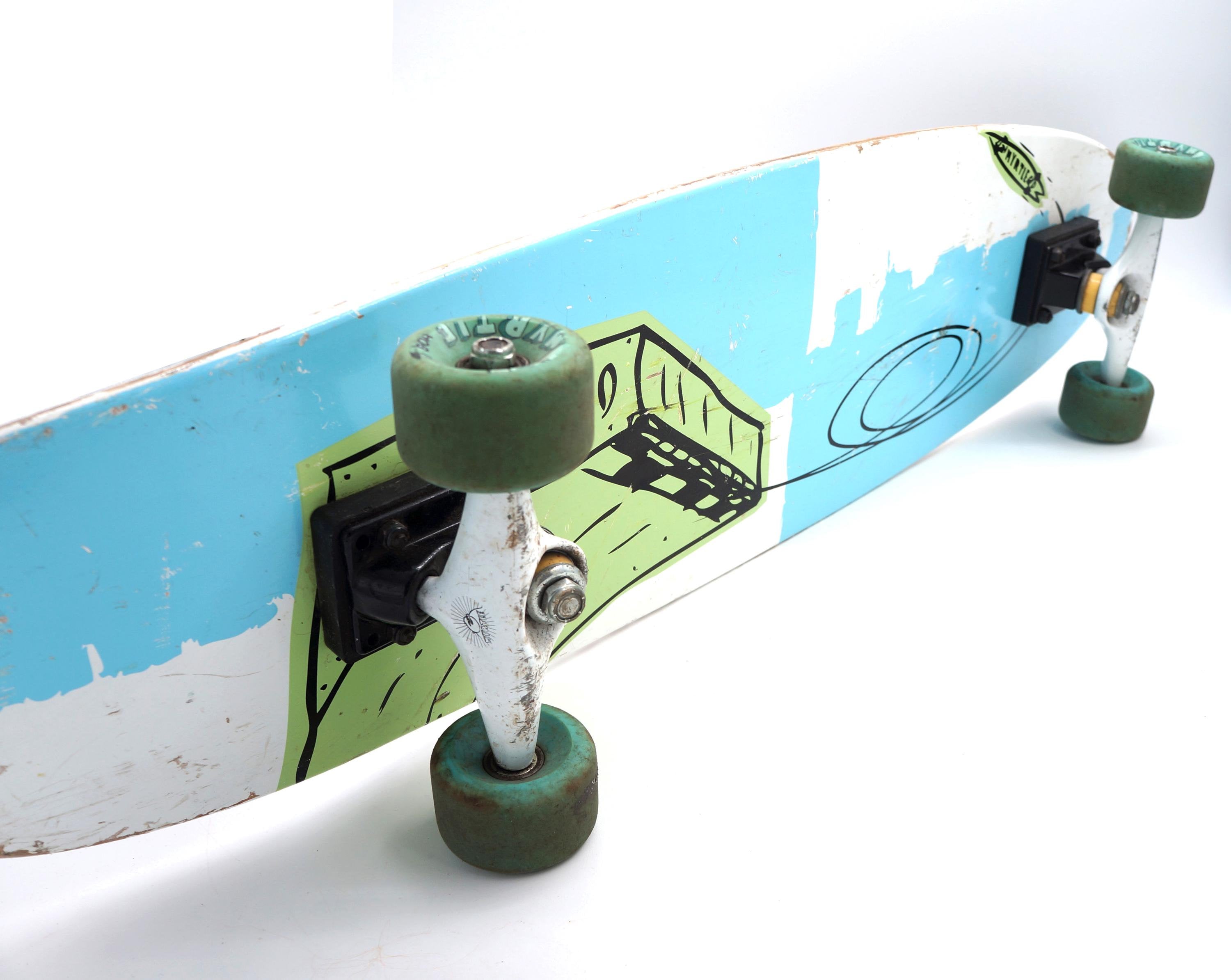 Vintage Myrtle Stuff by Russ Pope Skateboard Rare 58mm Complete
