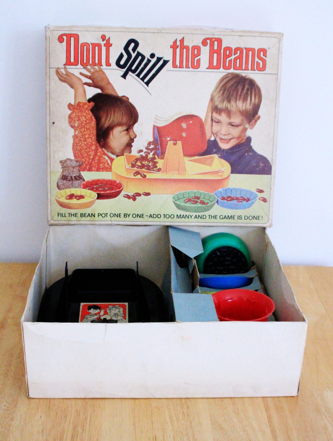 Vintage Don't Spill The Beans Board Game 1960s Etsy