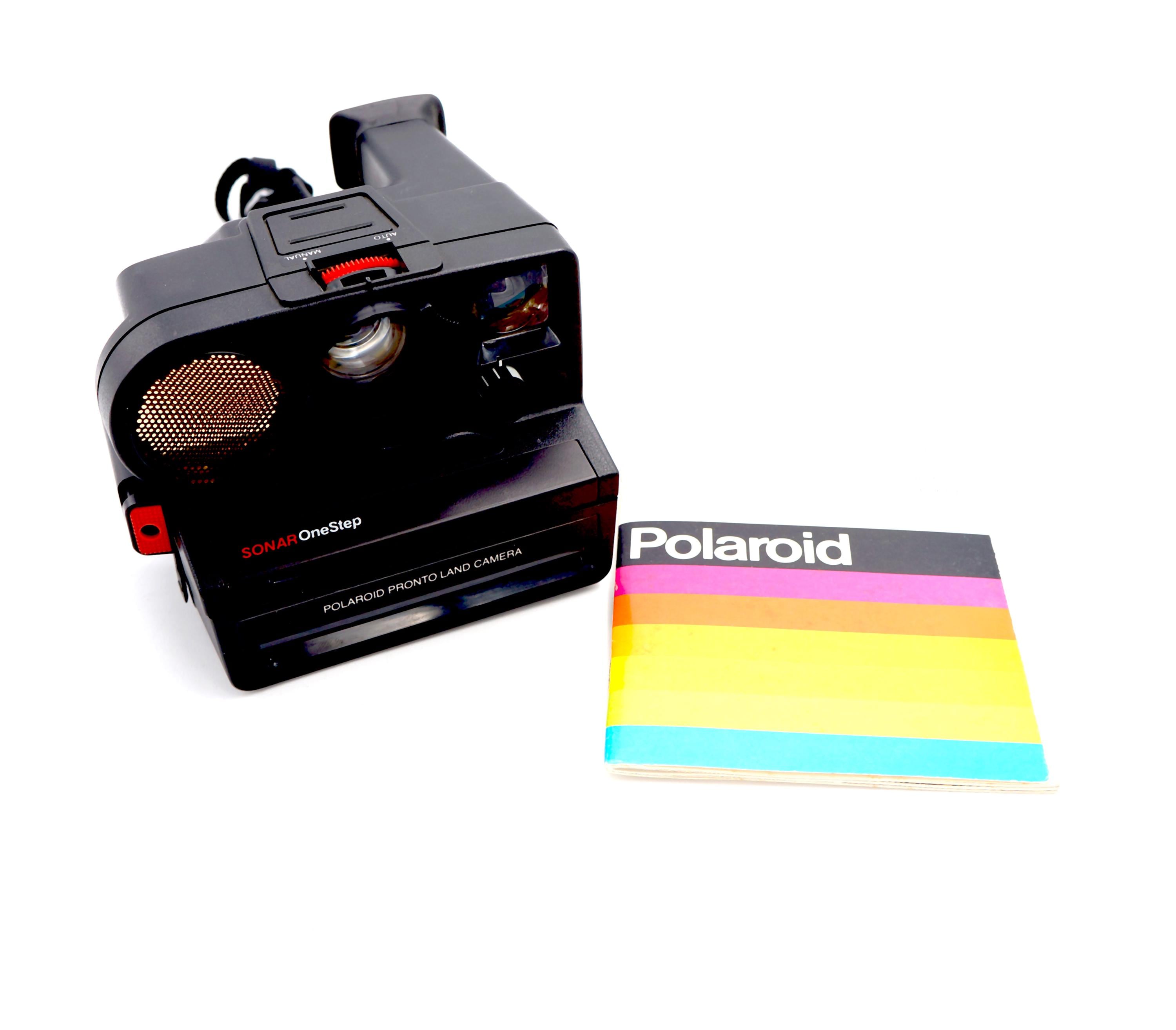 Pronto Camera Vintage Polaroid Pronto Camera Sonar Autofocus (with Flash, Box, Manual ...