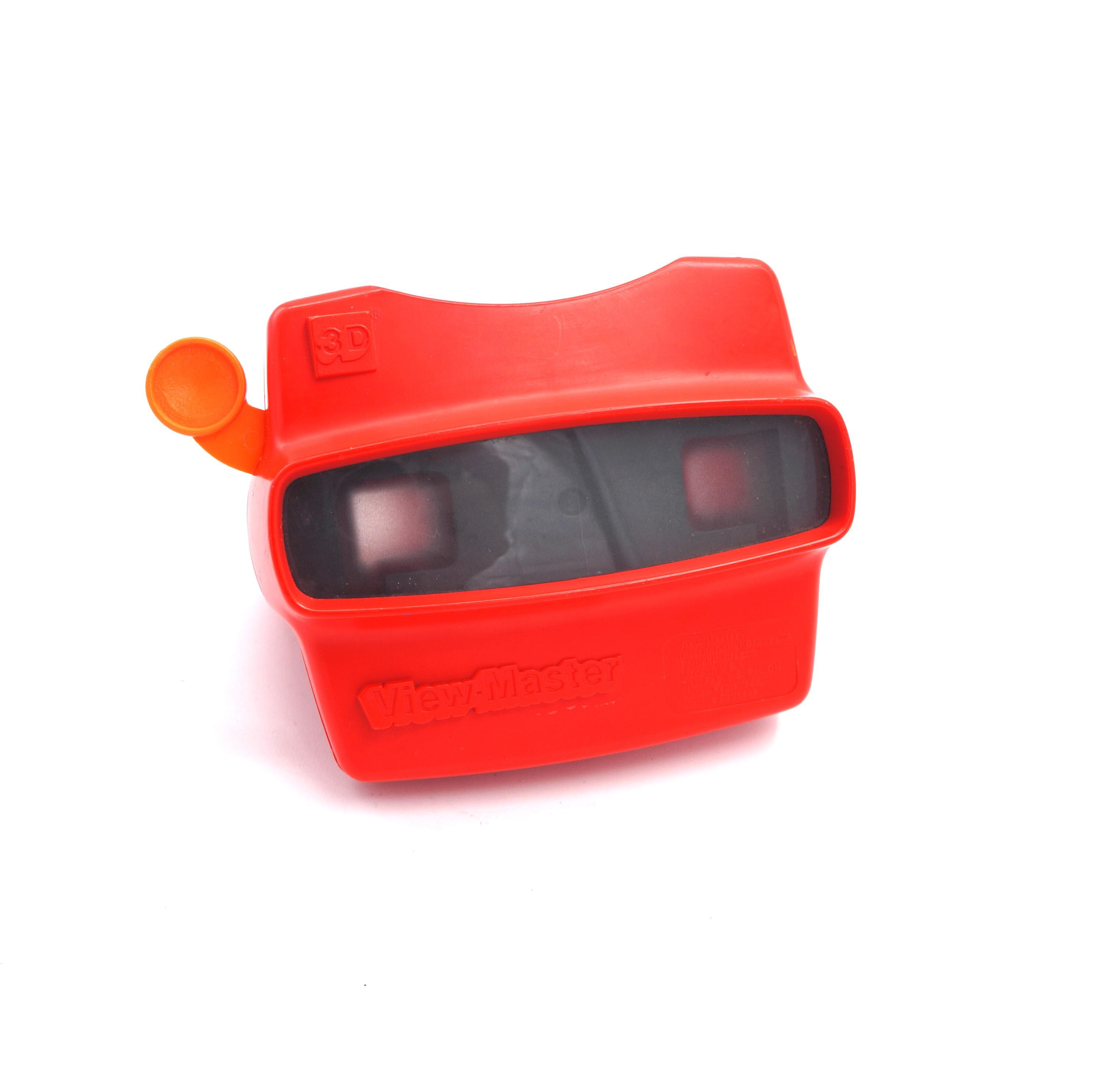 Vintage Red View Master 3D Toyviewmaster View Master 90s Toys Game