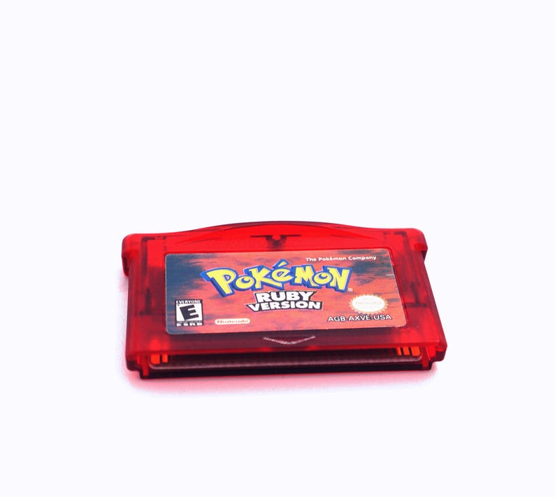 Authentic Nintendo Pokemon Ruby Version Game Boy Advance GBA Video Game ...