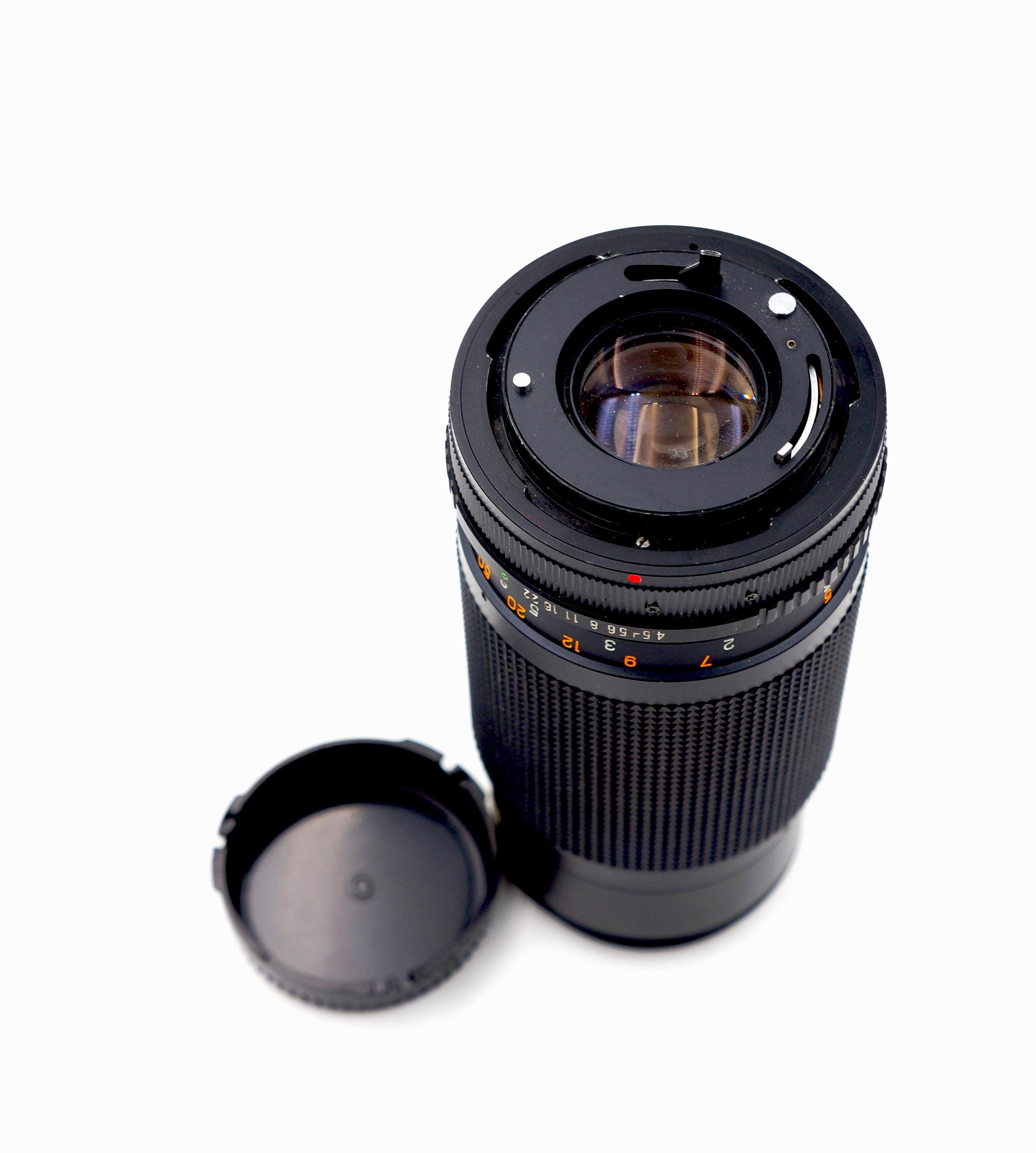 E壁【オールドレンズ】CIMKO MT Series 80-200mm F4.5 Vintage Cimko MT Series 80–200mm Zoom Camera Lens F/4.5 for Canon