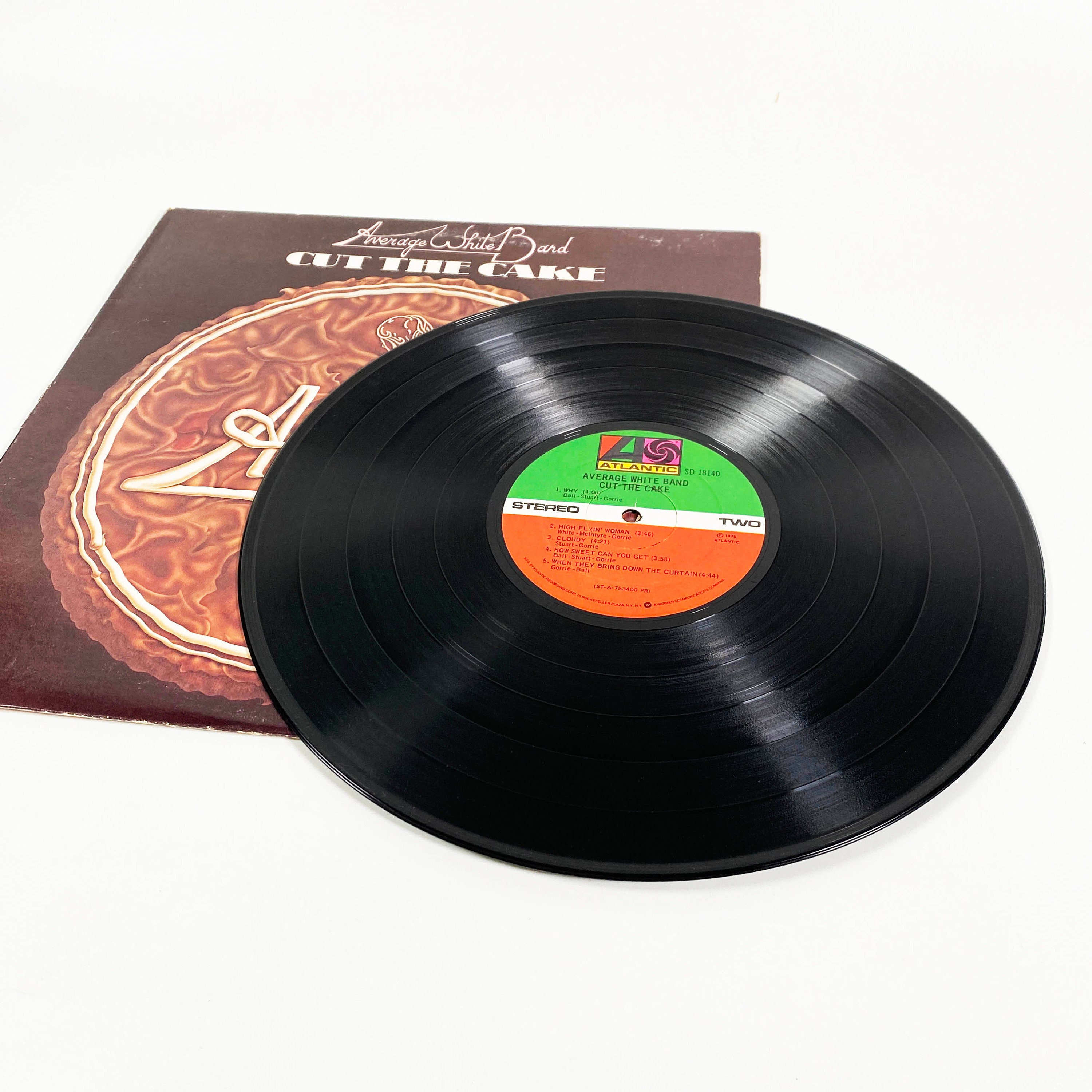 Vintage Average White Band Cut the Cake LP Record Album Vinyl 12 