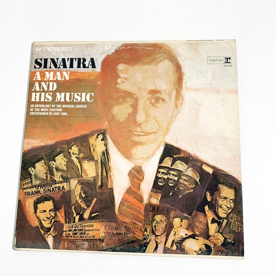 Vintage Frank Sinatra A Man and His Music Vinyl LP Album