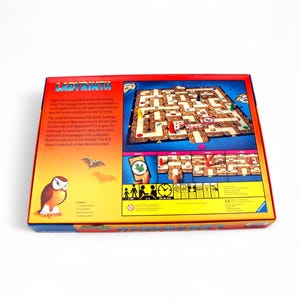 Vintage Ravensburger Labyrinth Board Game Maze 90s 100% Complete D&D image 8