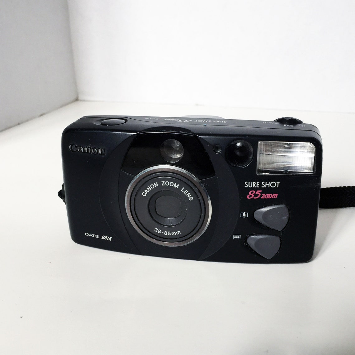 Vintage Canon Sure Shot 85 Zoom 3885mm Tested Works Sureshot Etsy