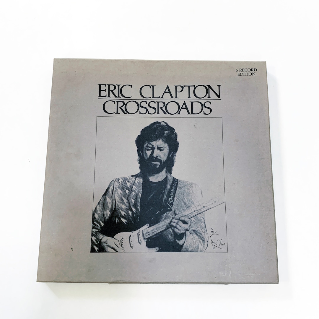 Vintage Original Eric Clapton Crossroads Box Set Record Album