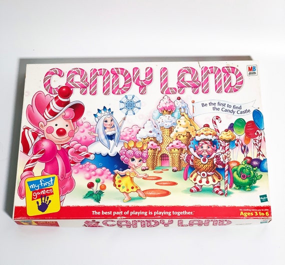 Vintage Candyland Milton Bradley Board Game 1999 Candy Land Etsy