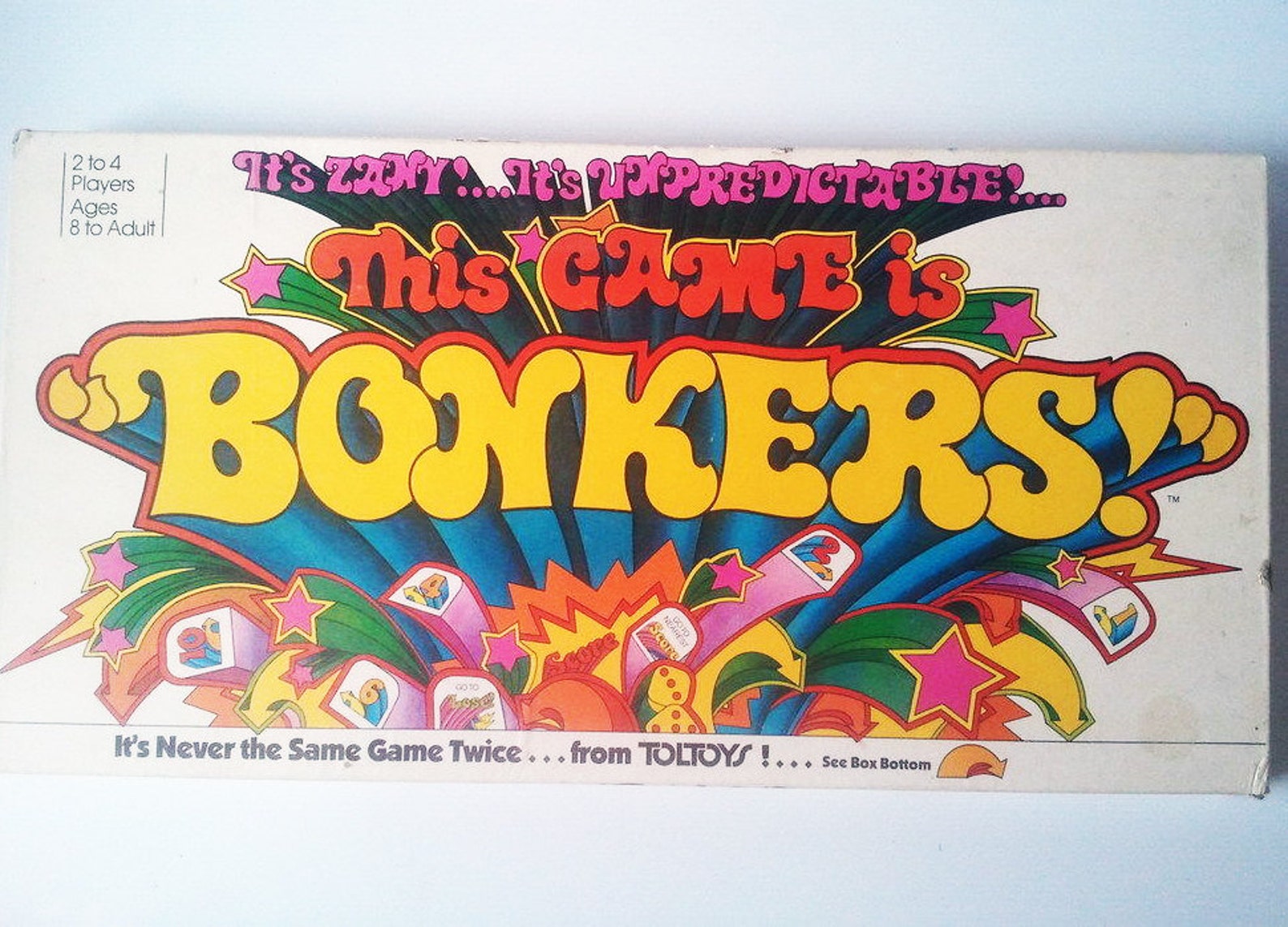 Vintage This Game is Bonkers Brothers 100 Complete Board Game 1970s Etsy