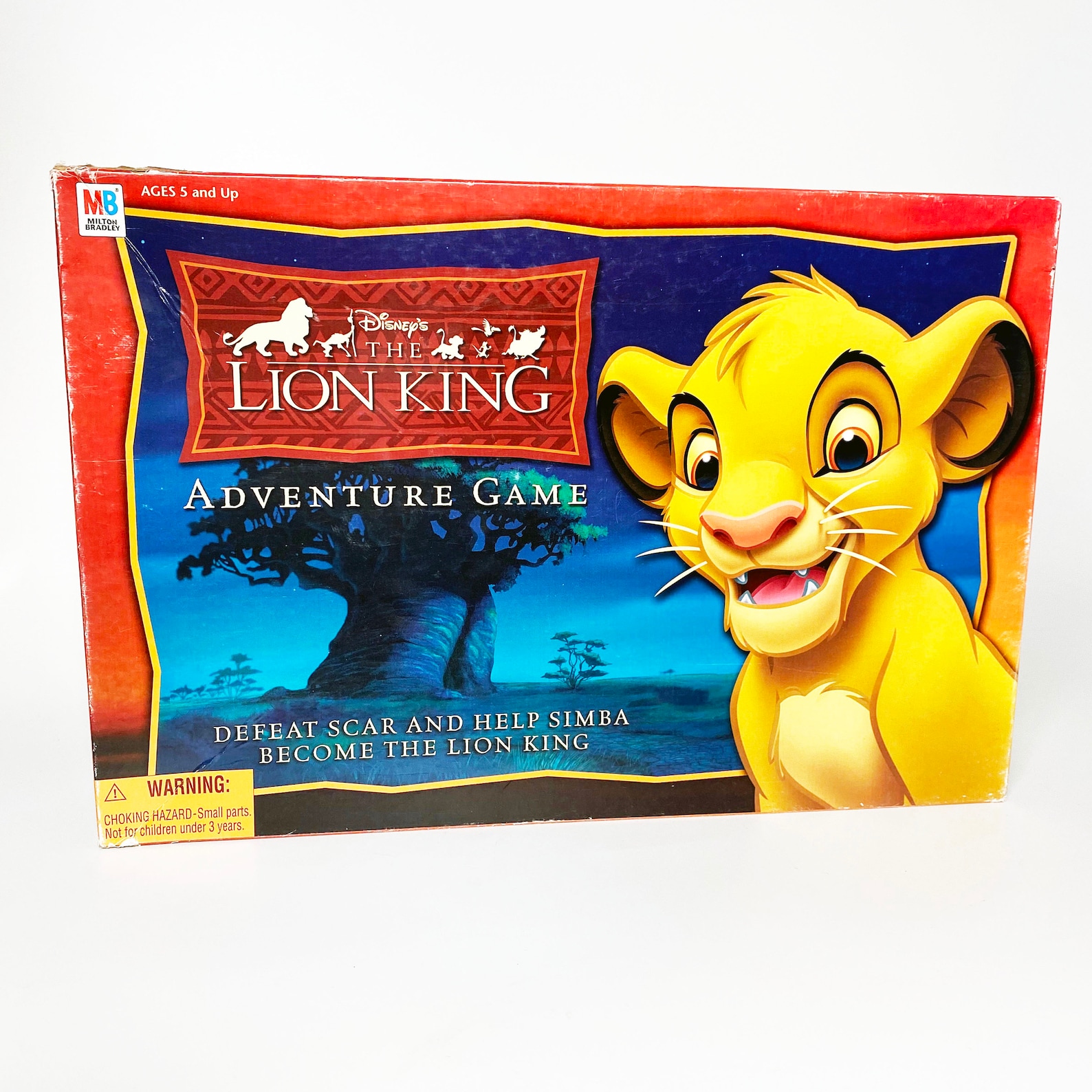 Vintage The Lion King Adventure Board Game Complete Milton Etsy France