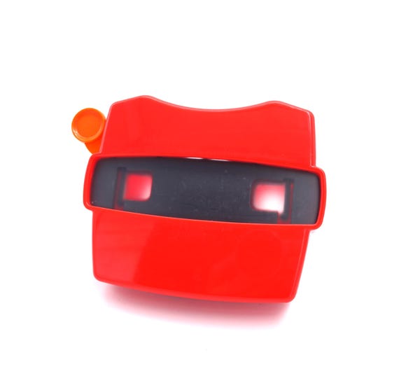 Vintage Red View Master 3D Toyviewmaster View Master Toys Game