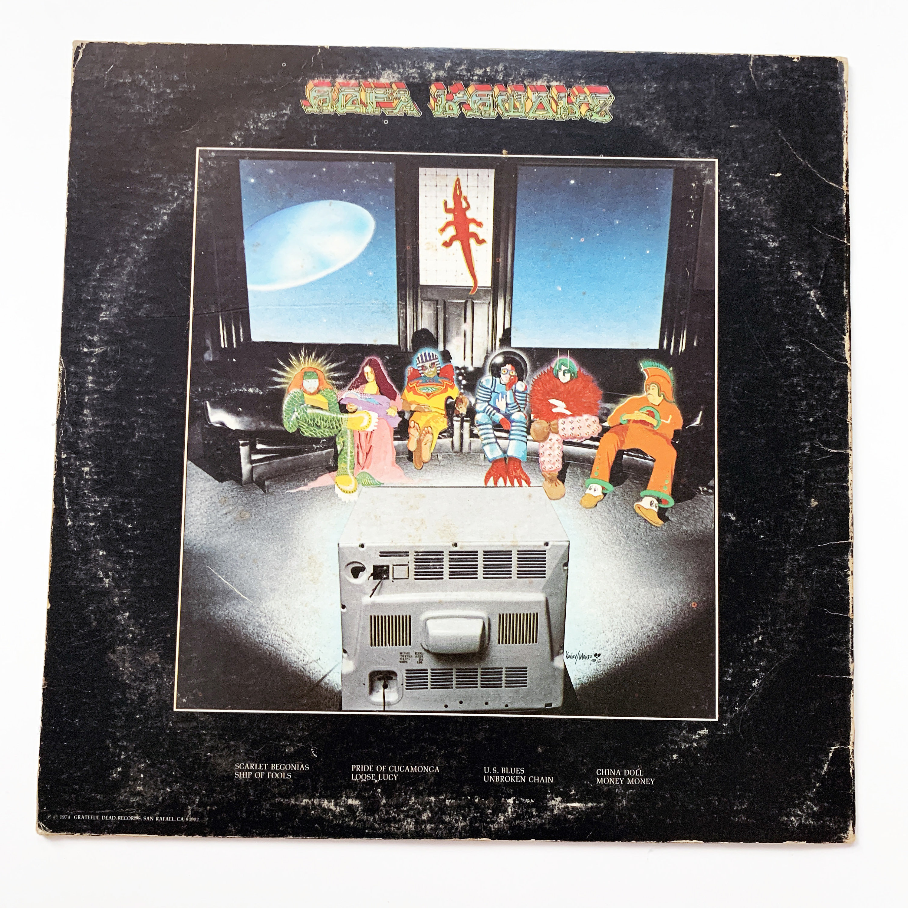 Vintage Grateful Dead From the Mars Hotel 1974 Album Vinyl LP