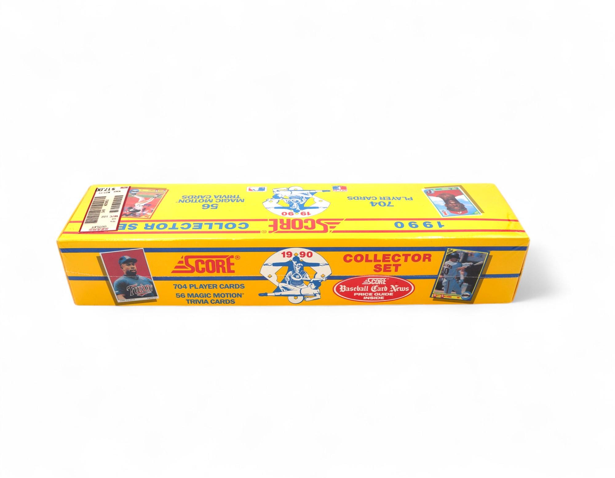 Vintage Sealed 1990 Score Major League Baseball Card Collector Set