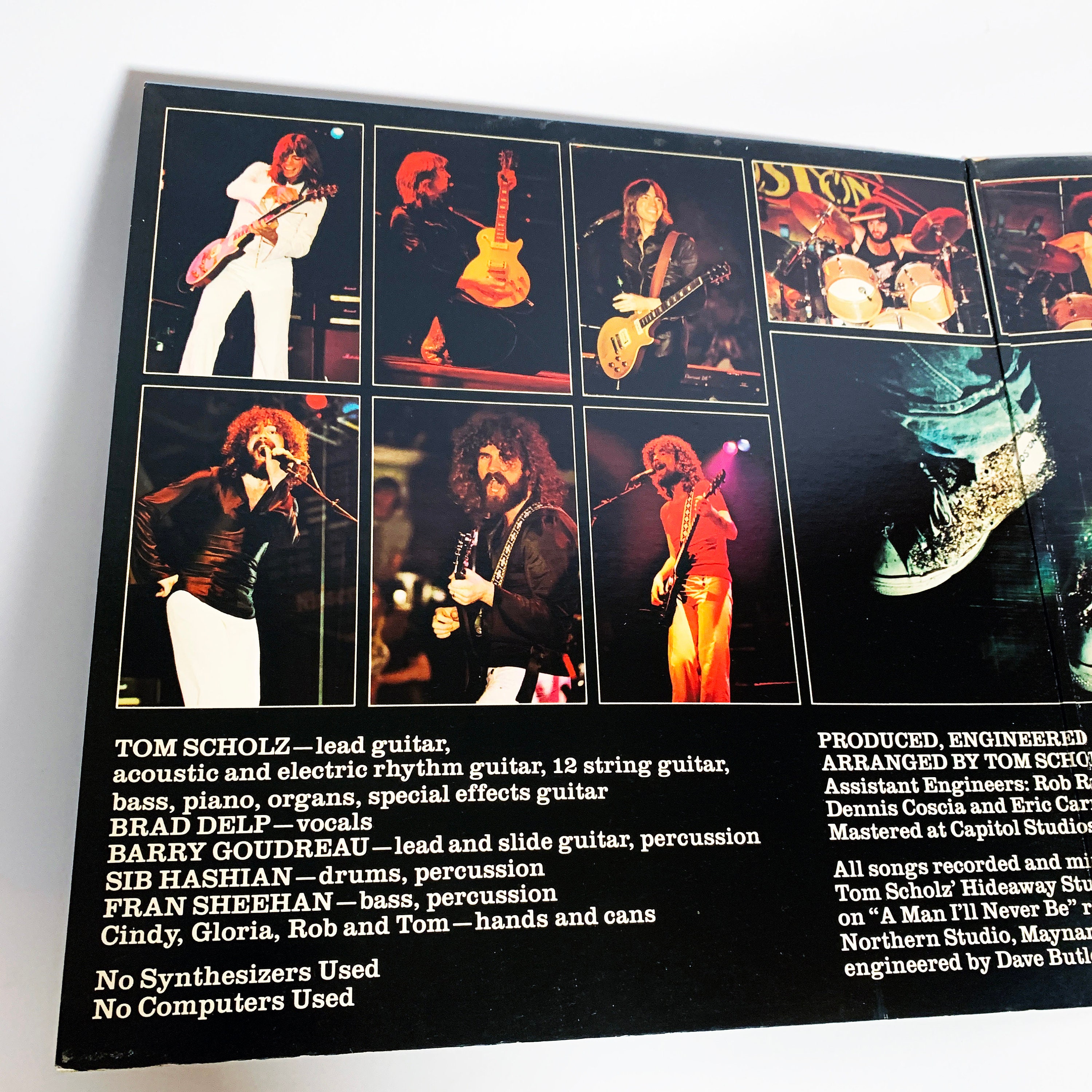 Vintage Boston Don't Look Back Vinyl Record LP 1978 Album