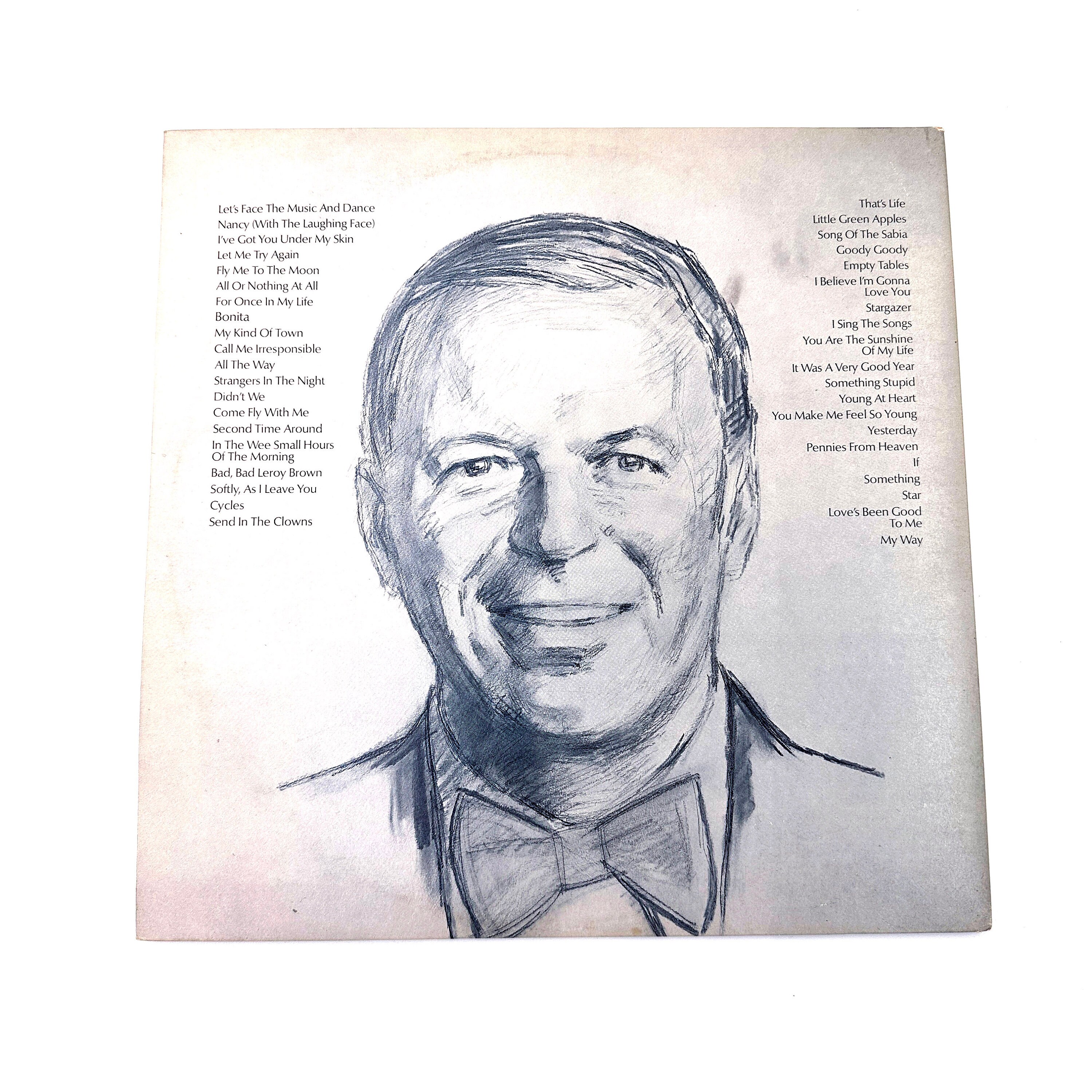 Vintage Frank Sinatra Portrait of Sinatra Forty Songs From
