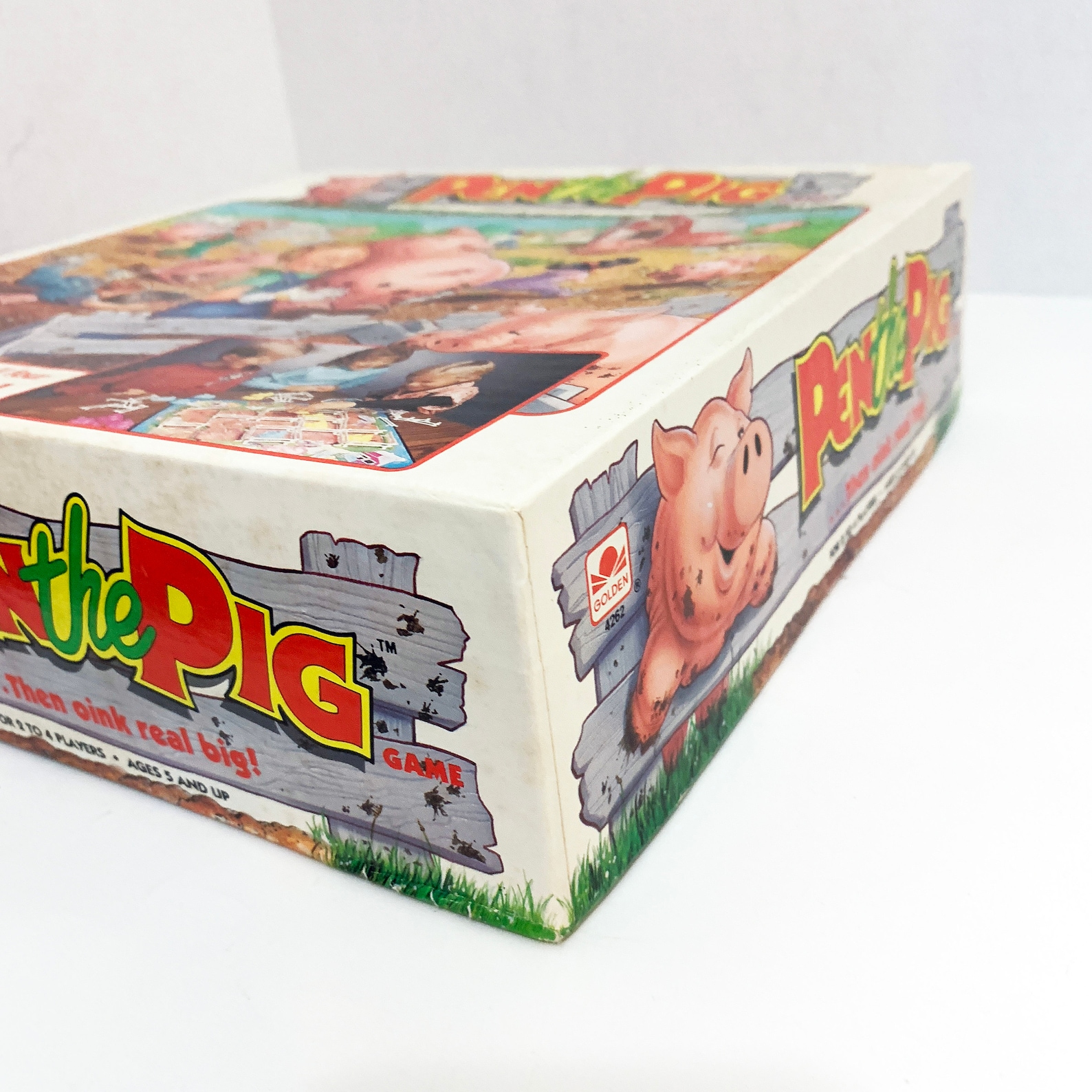 Vintage Pen The Pig by Game Golden Games Farm Kids Strategy Etsy