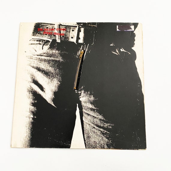 Keith Richards the Rolling Stones signed album sticky