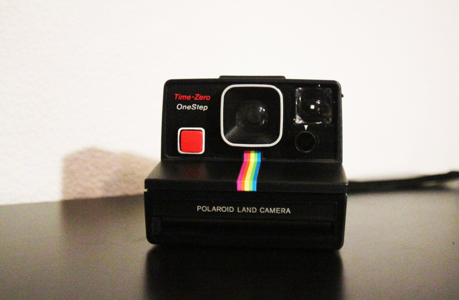 Vintage Polaroid Time Zero Onestep One Step SX-70 Camera Rainbow