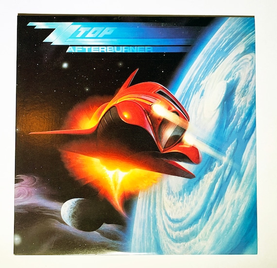Vintage ZZ Top Afterburner LP Album Record Vinyl LP 12