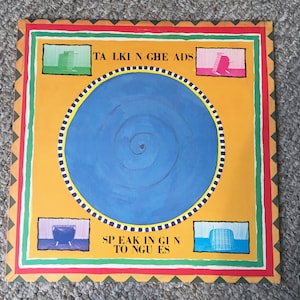 Vintage Talking Heads Speaking in Tongues LP Record Vinyl Album Excellent 1985 80s Vinyl 12"